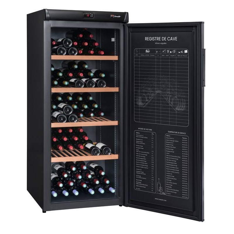 RESERVE185 ageing wine cellar 180 bottles - Climadiff