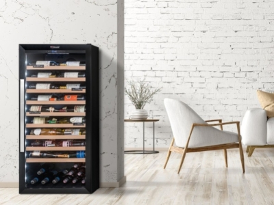 Versatile wine cellar: the best of both worlds